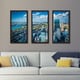 Back Bay, in Boston, Massachusetts' Framed Plexiglass Wall Art (Set of ...