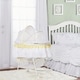 preview thumbnail 1 of 1, Dream On Me Lacy, Portable 2 in 1 Bassinet and Cradle in Yellow and white