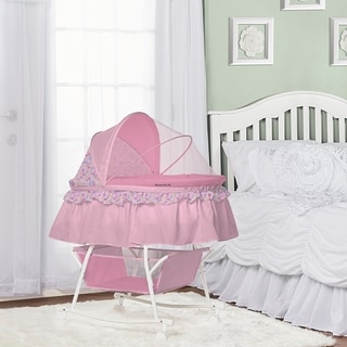 Dream On Me Lacy, Portable 2 in 1 Bassinet and Cradle