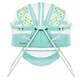 preview thumbnail 1 of 3, Dream on Me Aqua Blue Plastic Karley Bassinet