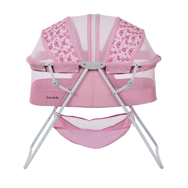 slide 2 of 5, Dream on Me Pink Karley Bassinet