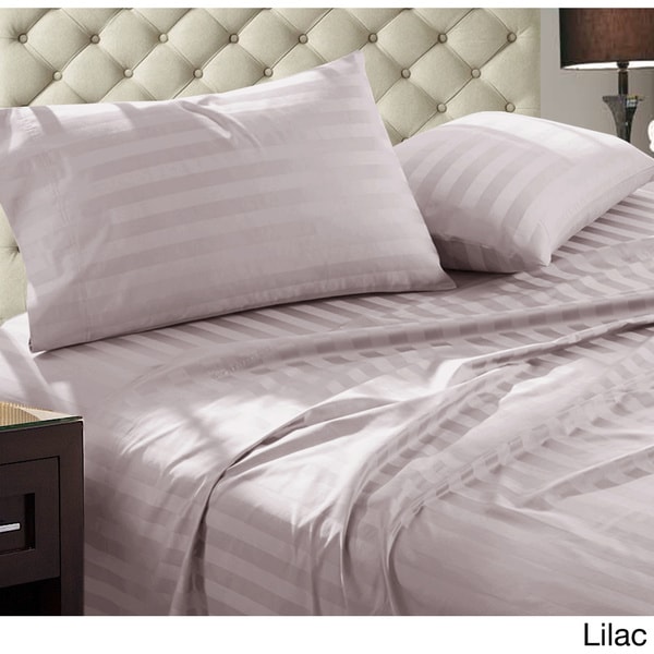 1000TC BEST EGYPTIAN COTTON BEDDING ITEMS-SHEET SET//DUVET//FITTED SKY BLUE STRIPE