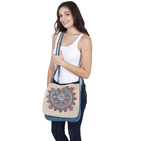 hemp crossbody bag