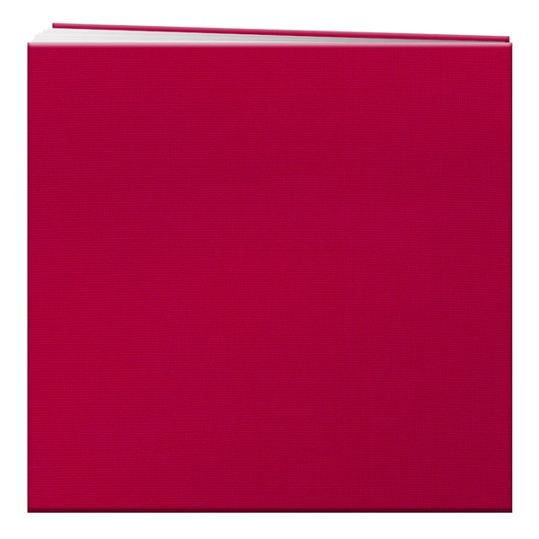 Champion Burgundy Fabric Frame Cover Photo Album 200 Pockets Hold 4x6 Photos