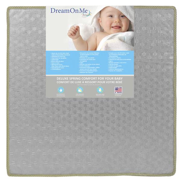 slide 2 of 4, Dream On Me Nimble Play Yard Mattress
