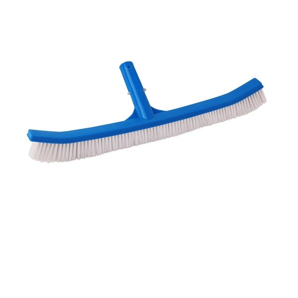 Smart Pool Blue Plastic 18-inch Wall brush