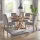 Option Grey Linen Chairs
