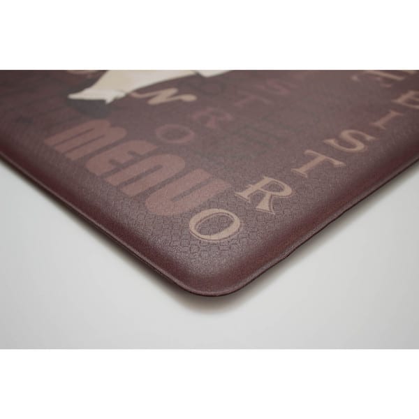 Brown Chef Gel Kitchen Mat