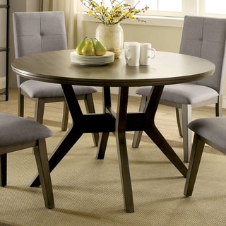 furniture of america remi mid century modern angular grey round dining table - Mid Century Modern Dining Room Tables furniture of america remi mid century modern angular grey round dining table - Mid Century Modern Dining Room Tables