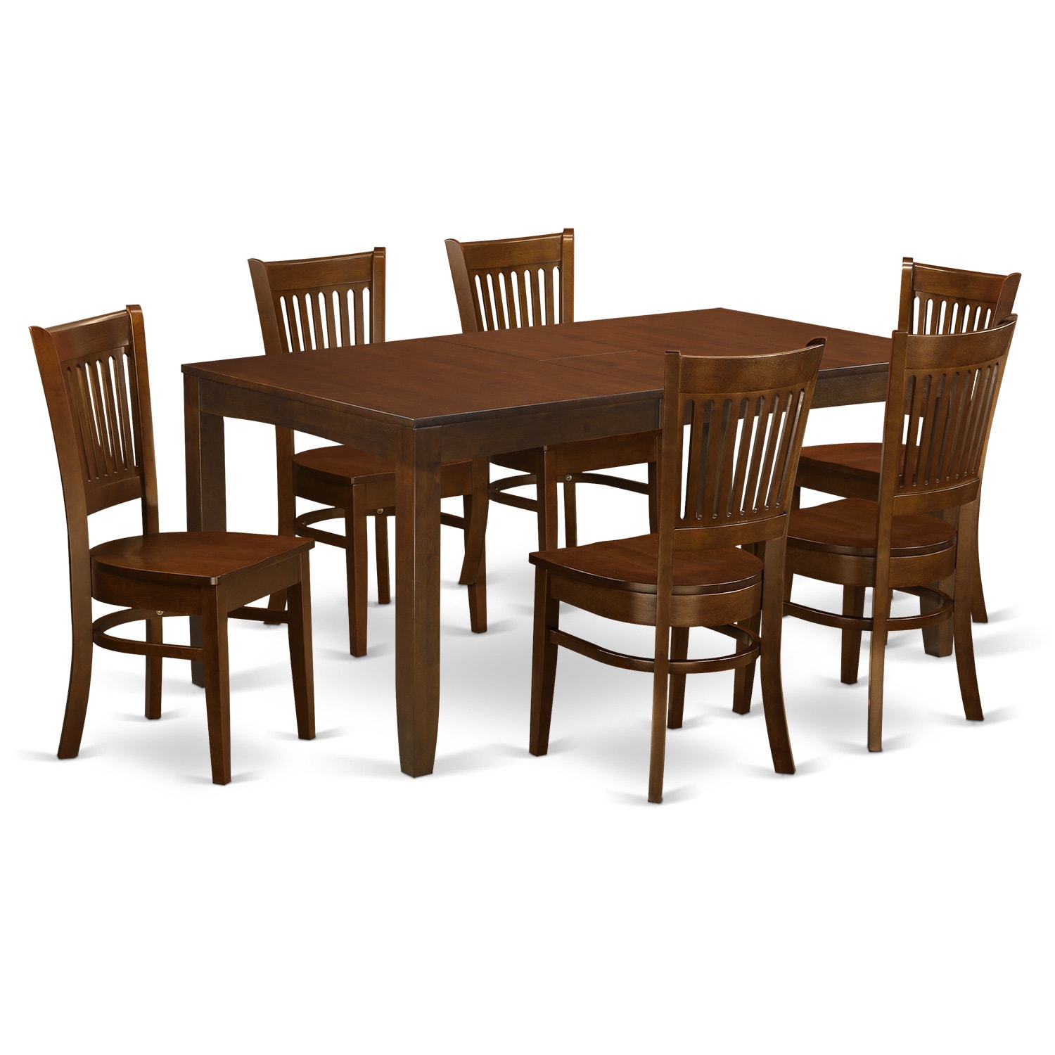 Shop Lyva7 Esp 7 Piece Lynfield Dining Table With One 12 Leaf And