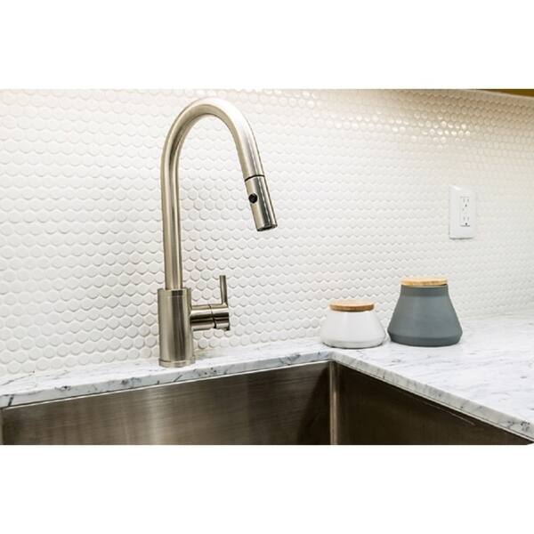 Shop Danze Parma Kitchen Faucet D453558ss In Stainless Steel Overstock 14368521