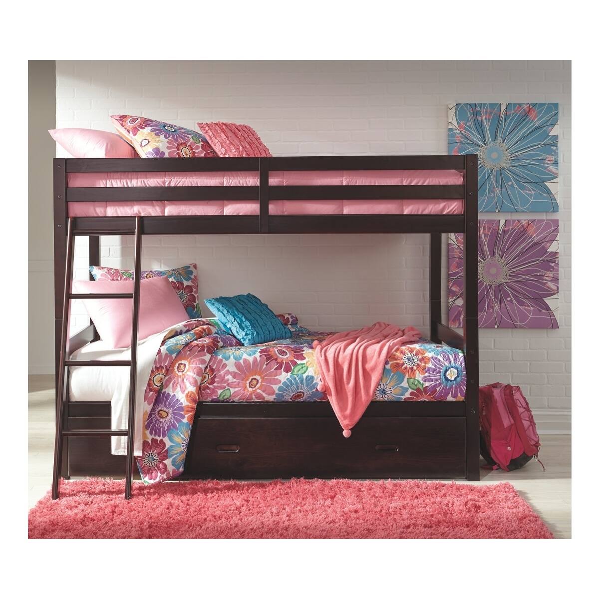 halanton twin bunk bed