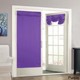 preview thumbnail 6 of 20, Eclipse Tricia Room-Darkening Window Door Panel - 26X68 Door Panels - Purple