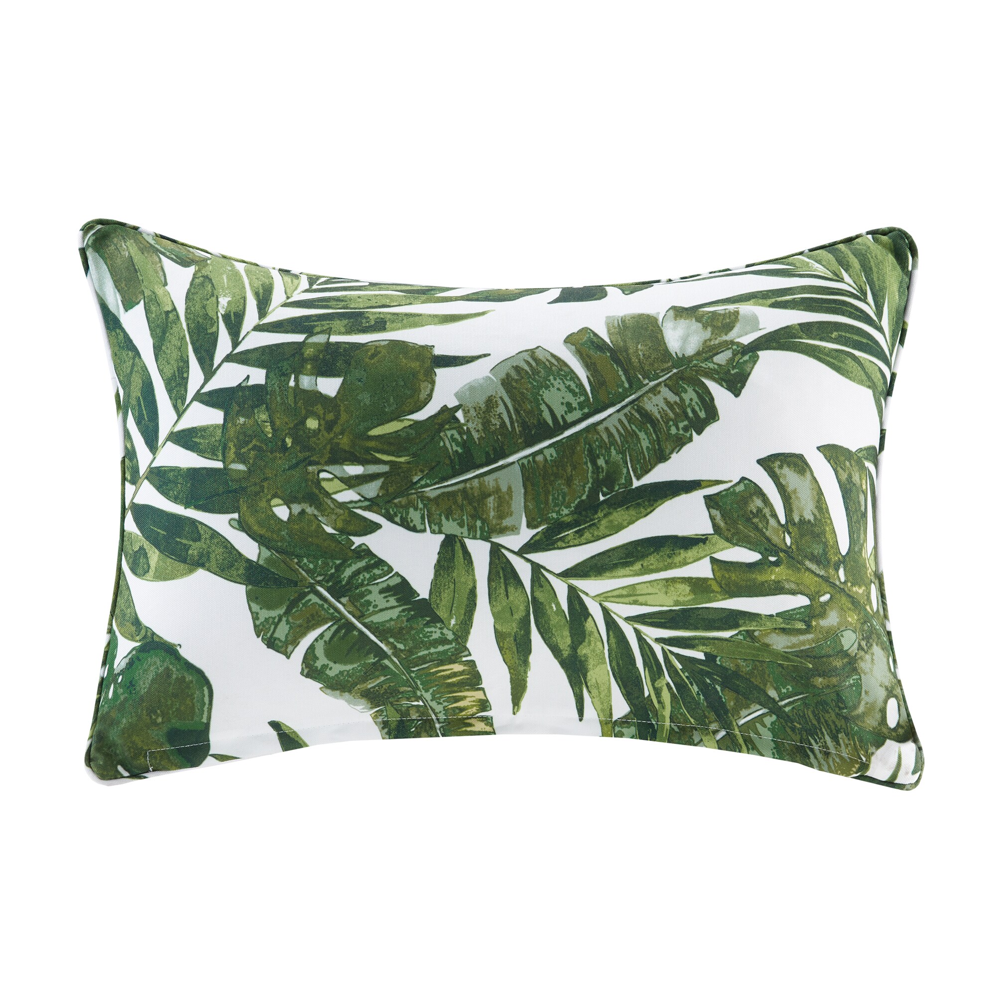 Shop Madison Park Navio Green Printed Palm 3m Scotchgard Indoor