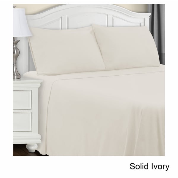Single Bed Flannelette Duvet Cover Set White 100 Brushed Cotton