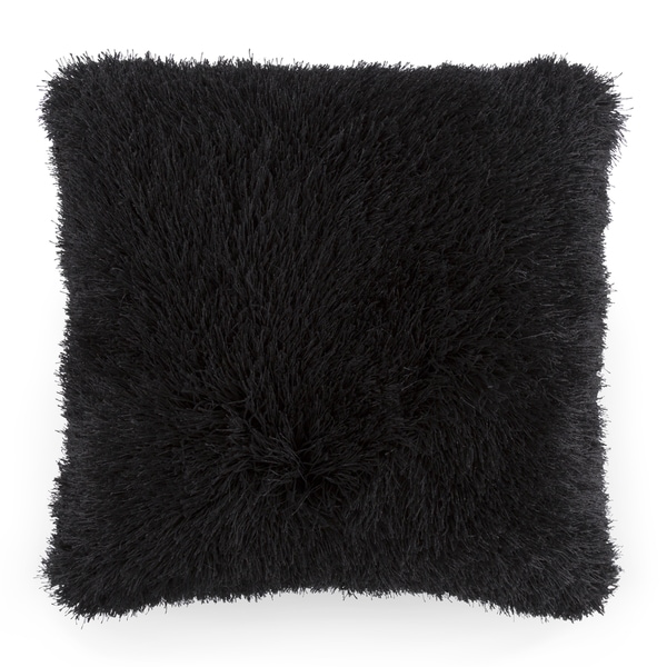 Oversized Floor or Throw Pillow Square Shag FauxFur by Windsor Home