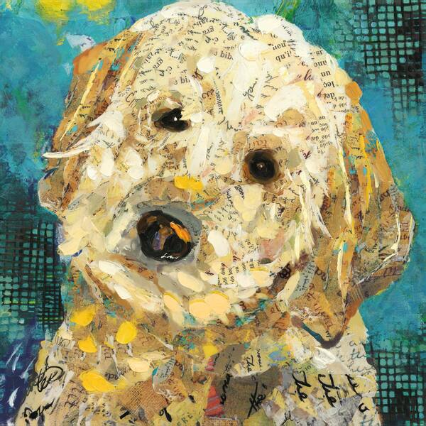 Shop Portfolio Canvas Decor Art Dog Doodle Wrapped Canvas Wall
