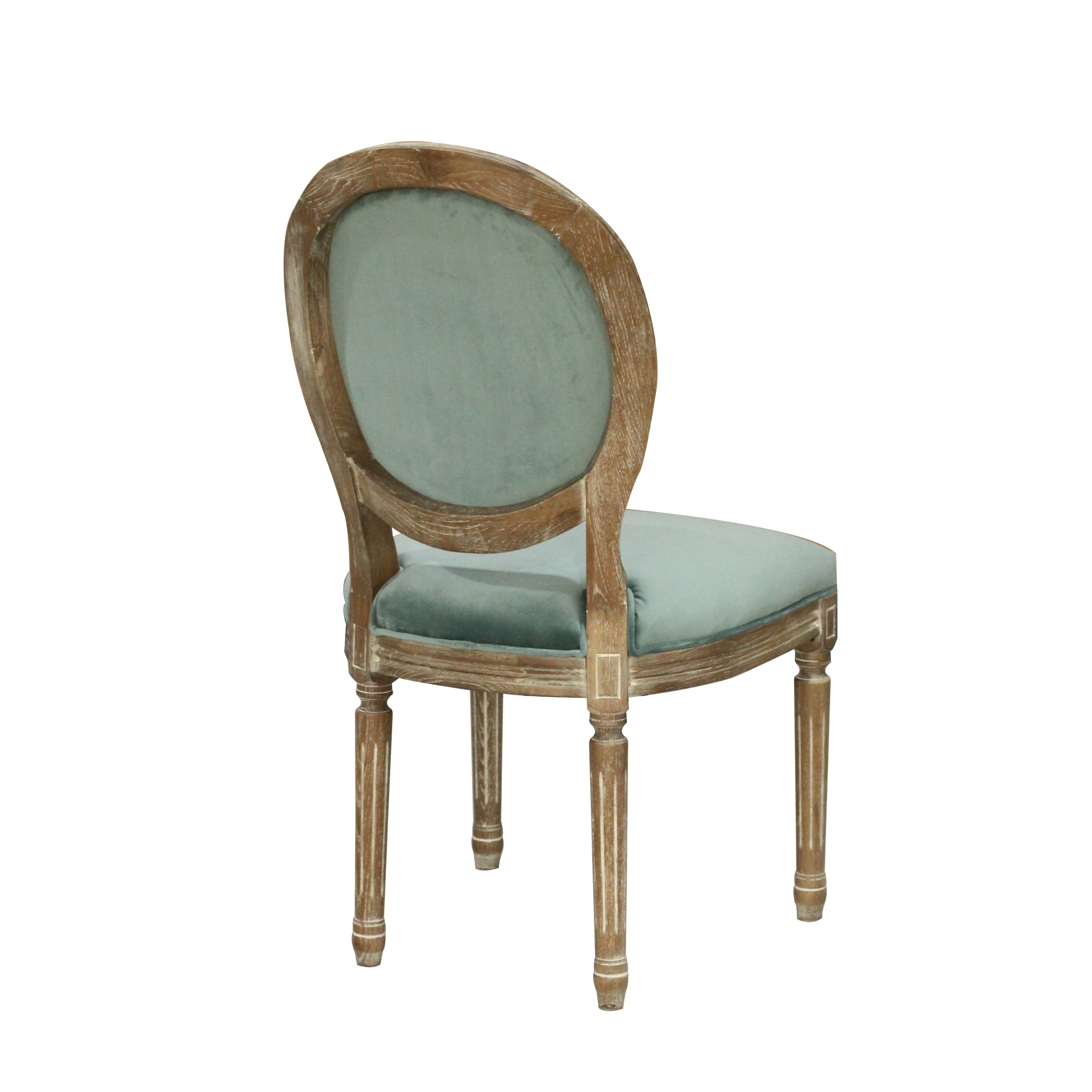 French Antique Wood Louis Xiv Oval Back Living Room Dining Chairs - China  Ghost Chair, Dining Chairs