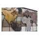 preview thumbnail 4 of 4, Marco World Map Wall Decor - 24"H x 39.5"W x 1"D