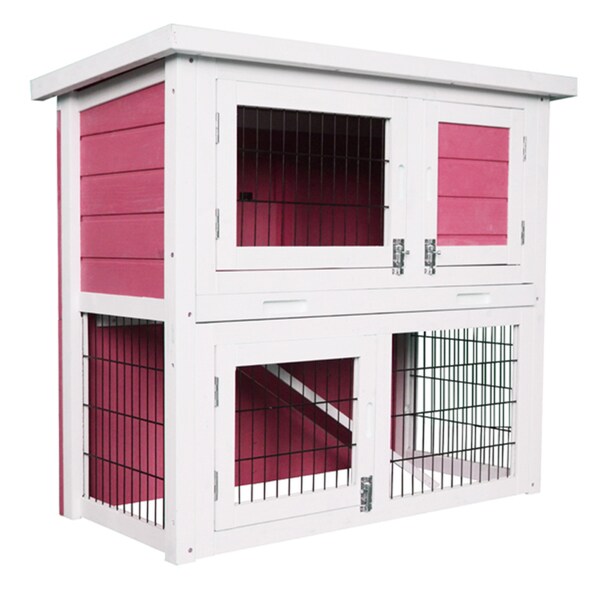 pink rabbit hutch