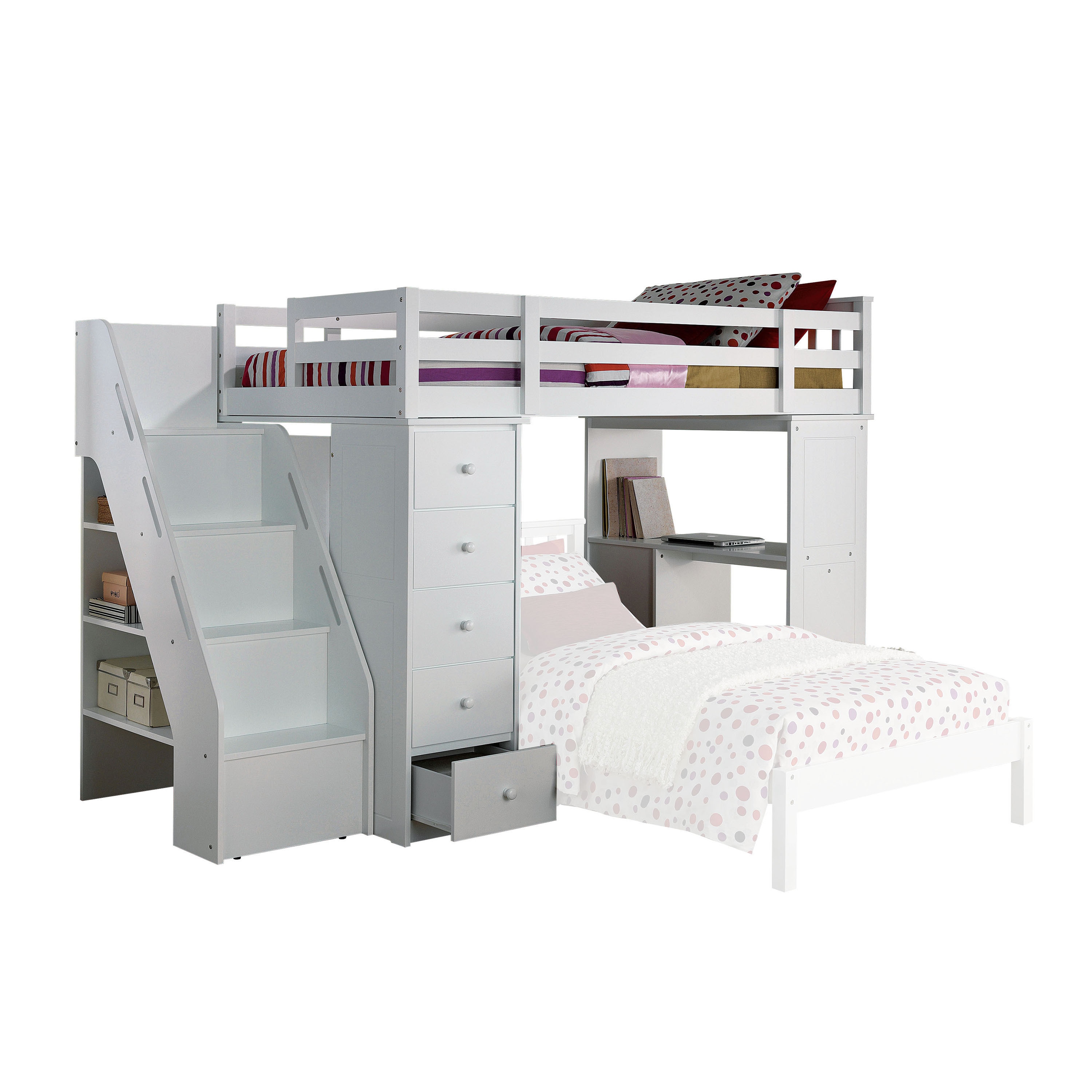 Acme lars deals twin loft bed