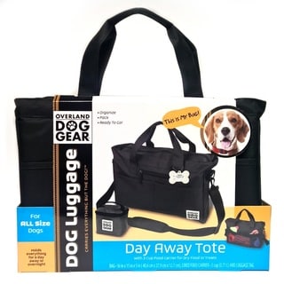 Overland Dog Gear Black Day Away Tote Bag And Carrier Ping The Best Deals On Travel Accessories