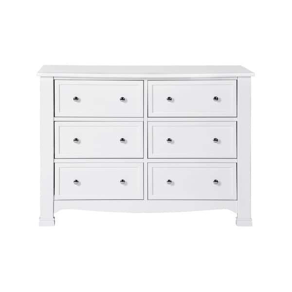 davinci kalani 6 drawer double wide dresser in grey Fairway 6 Drawer Double Dresser DaVinci Color: Cottage Gray main image 0