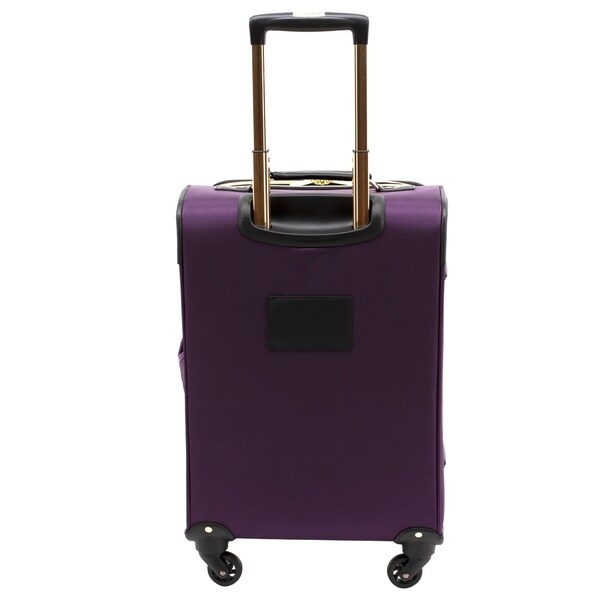 kensie purple luggage