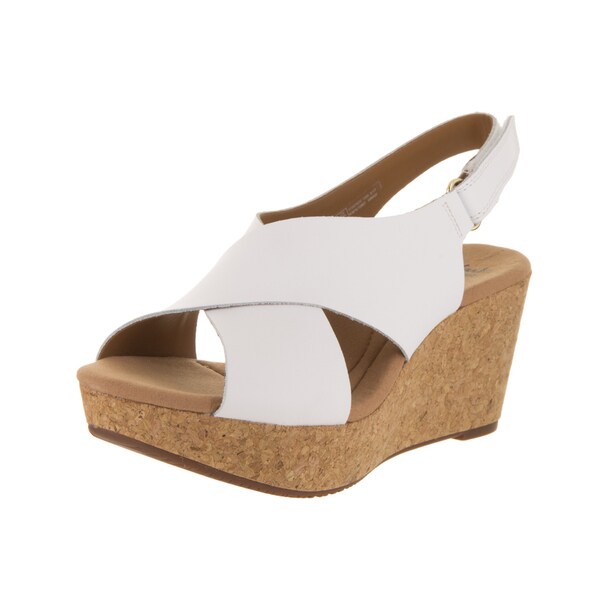 clarks annadel eirwyn slingback wedge sandal