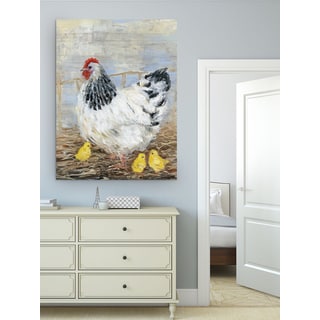 Wexford Home Farmhouse Chicken Premium Gallery-wrapped Canvas (3 Sizes ...