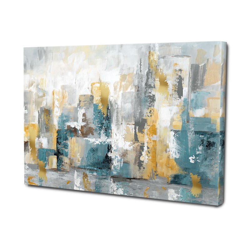 Wexford Home 'City Views I' Premium Gallery Wrapped Canvas Wall Art