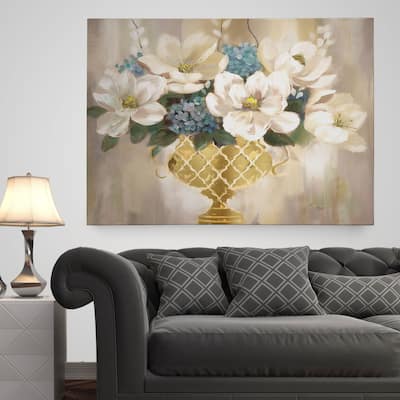 Wexford Home 'Southern Magnolia' Premium Gallery Wrapped Canvas Wall Art