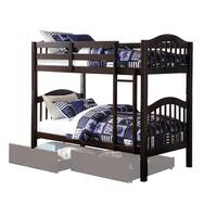 Acme Furniture Heartland Espresso Twin over Twin Bunk Bed