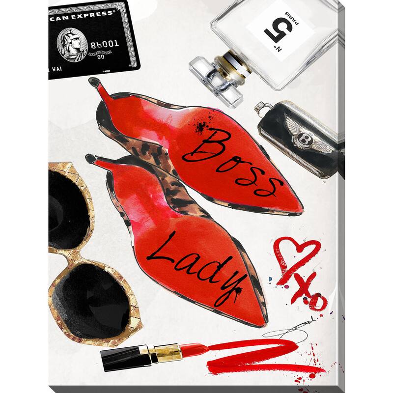 BY Jodi 'Boss Lady' Giclee Stretched Canvas Wall Art