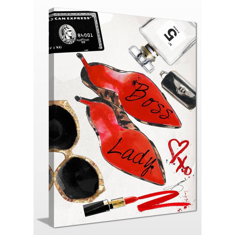 BY Jodi 'Boss Lady' Giclee Stretched Canvas Wall Art