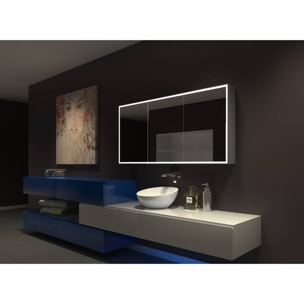 IB MIRROR DIMMABLE Lighted Bathroom Galaxy 60 In X 28 In X 5 1/