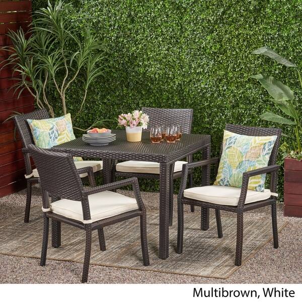 Patio Furniture Sets 9 Piece Outdoor Wicker Dining Set Perfect for