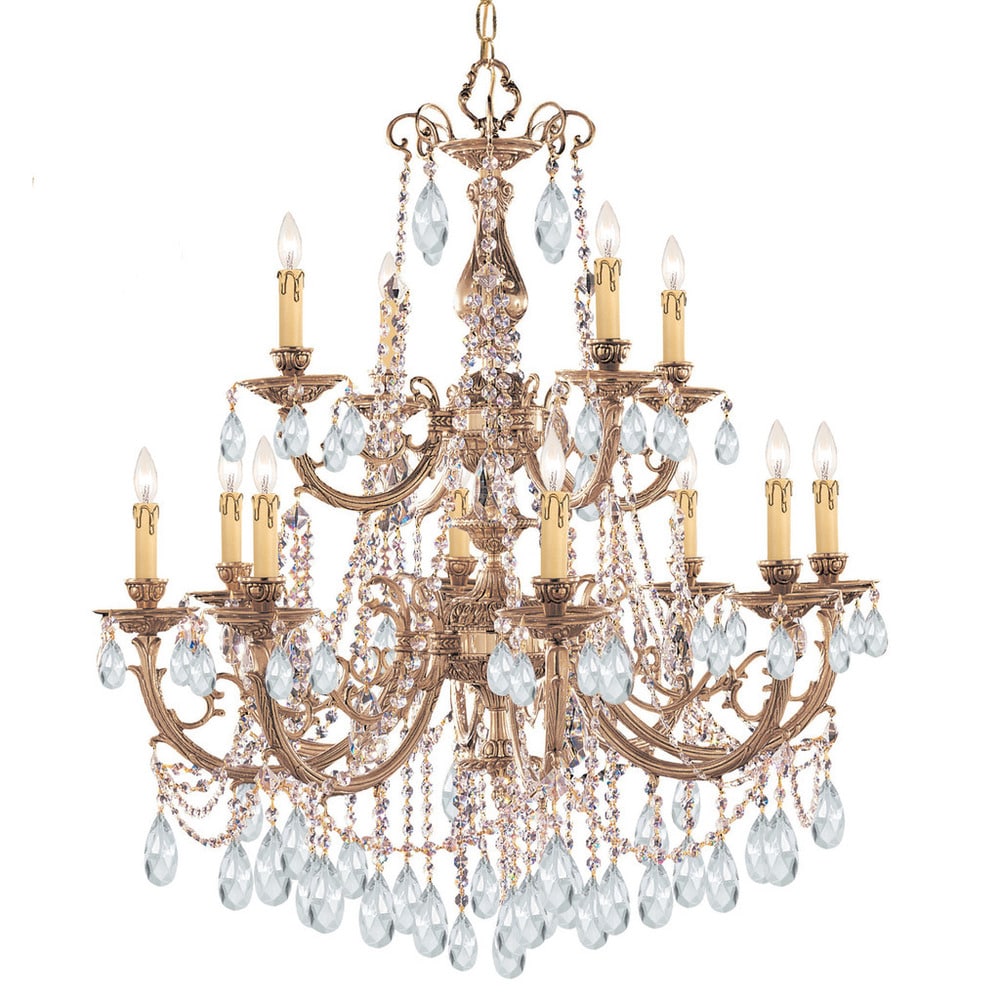 Crystorama 12 Light Crystal Silver Chandelier in the Crystorama 12 Light Crystal Silver Chandelier in the