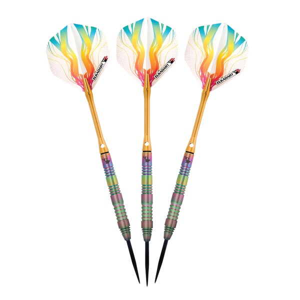 Elkadart Rainbow Tungsten Steel-tip Darts