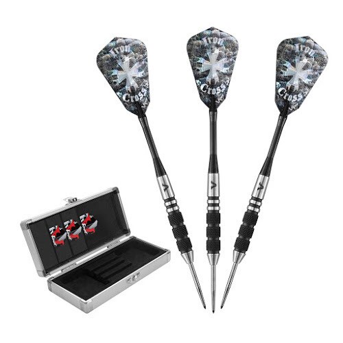 Viper Desperado Steel Tip Darts with Aluminum Carrying Case (Pack of 3)