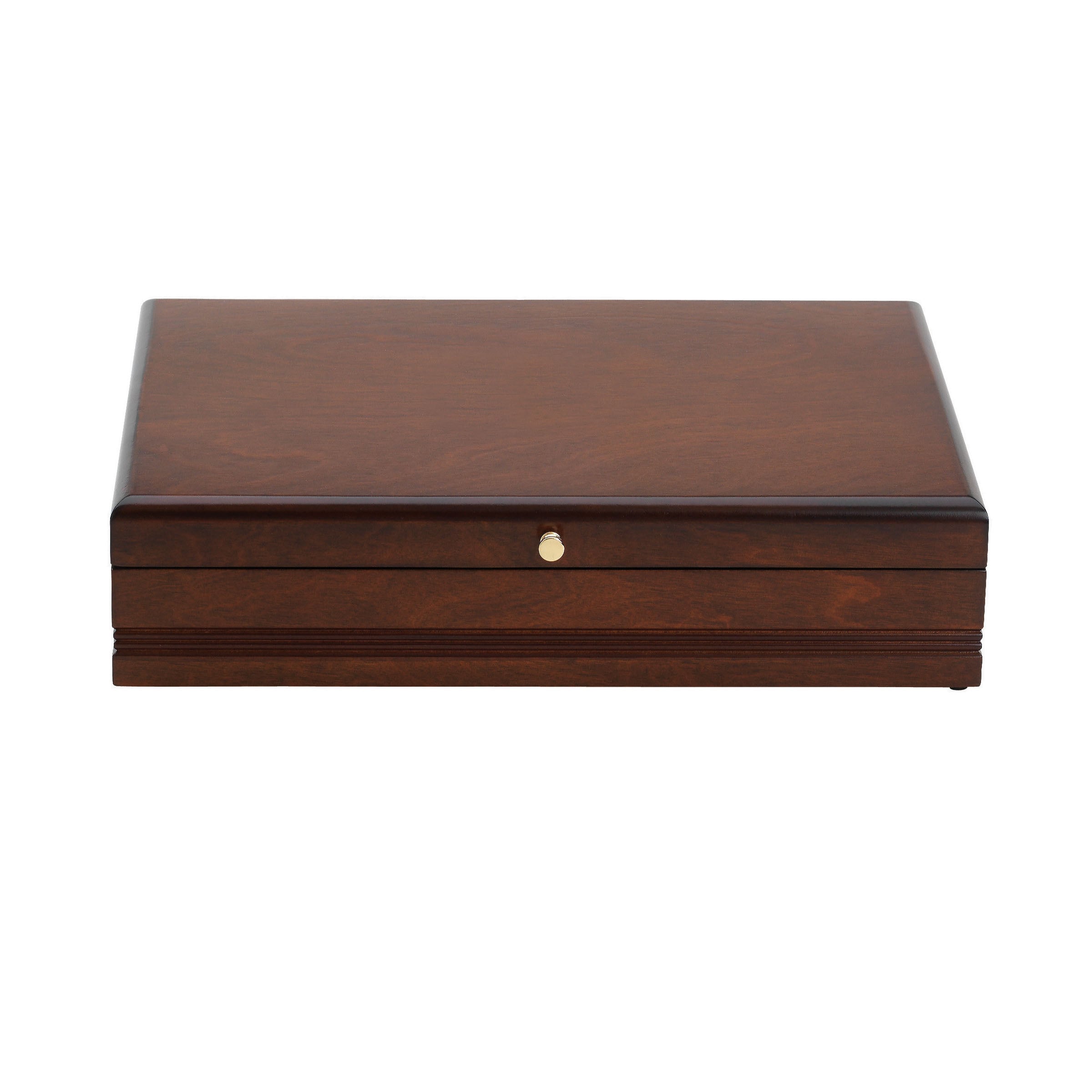 Shop Reed And Barton Taunton Mahogany Wood Flatware Chest Free