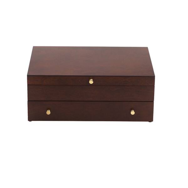 Shop Reed And Barton Easton Mahogany Flatware Chest Free