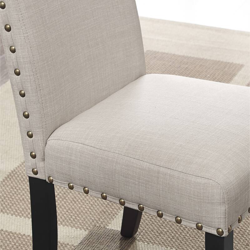 Strick & Bolton Gallaccio Contemporary 25-inch Fabric Stool (Set of 2)
