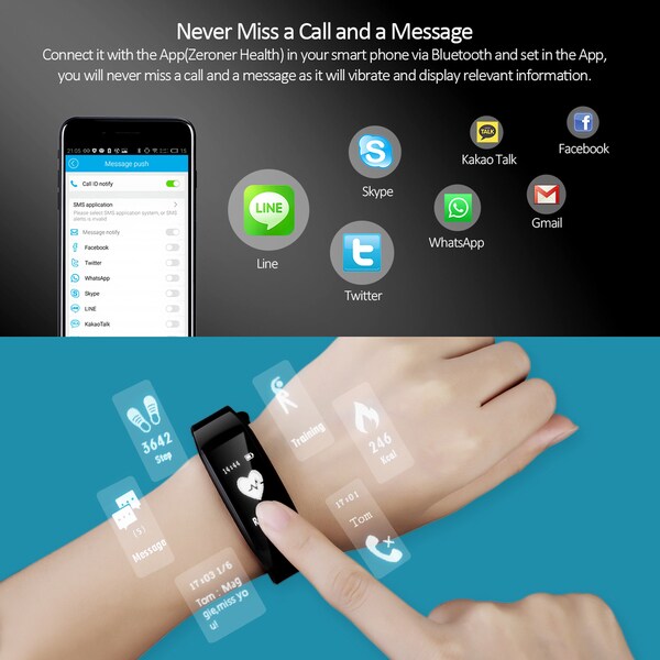 smart bracelet your health tracker app