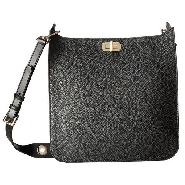 Shop Michael Kors Sullivan Large Black Messenger Crossbody Handbag - Free Shipping Today ...
