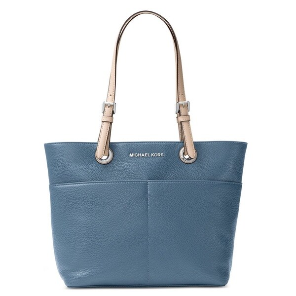 michael kors bedford tote blue