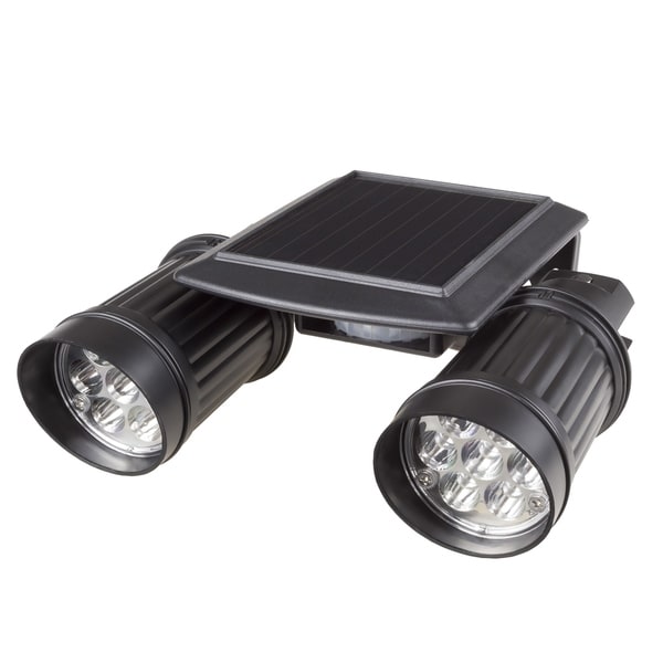 Solar Motion Led Light Outdoor Illumination Bright Dual Solar Motion Led Light Outdoor Illumination Bright Dual Spotlights By Stalwart