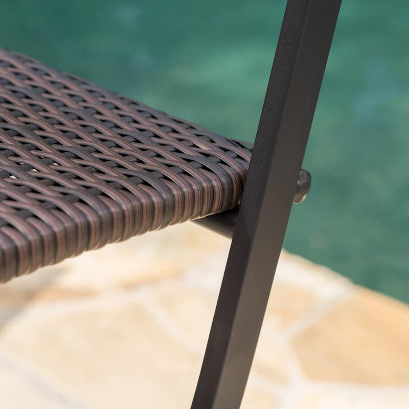 Margarita Outdoor Wicker 3-piece Bar Set by Christopher Knight Home
