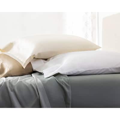 Linenspa 600 Thread Count Cotton Blend Pillowcases (Set of 2)