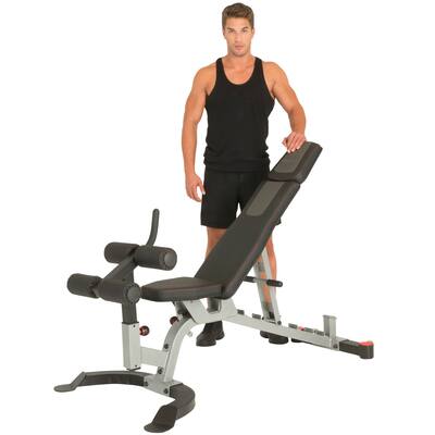 FITNESS REALITY X-Class 1500 lb Weight Bench with Leg Lock Down
